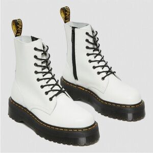 Dr. Martens White Jadon boots